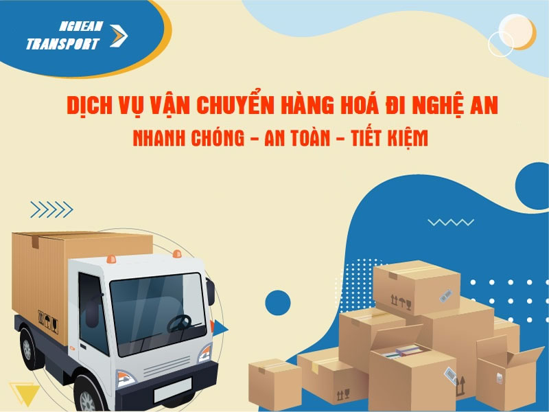 Xe chuyển gửi hàng hóa đi Vinh Nghệ An