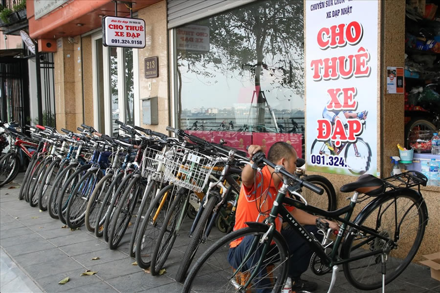 Cho thuê xe đạp điện tại TP Vinh Nghệ An